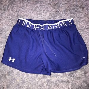 Blue Under Armour Shorts